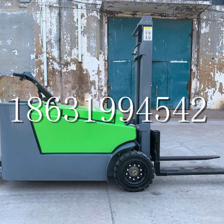 迭部县小型电动叉车1吨2吨步行站驾式电瓶堆高充电装卸车液压升降车铲车